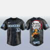 Los Angeles Dodgers x Zenitsu Agatsuma Demon Slayer Baseball Jersey 2 Los Angeles Dodgers x Zenitsu Agatsuma Demon Slayer Baseball Jersey