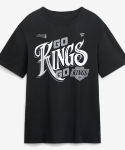 Los Angeles Kings Black 2026 Playoff Hometown Slogan Go King Go T-Shirt