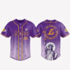 Los Angeles Lakers 2026 No Kings Freedom Runs The Field Baseball Jersey 3 Los Angeles Lakers 2026 No Kings Freedom Runs The Field Baseball Jersey