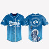 Los Angeles Rams 2026 No Kings Freedom Runs The Field Baseball Jersey 2 Los Angeles Rams 2026 No Kings Freedom Runs The Field Baseball Jersey