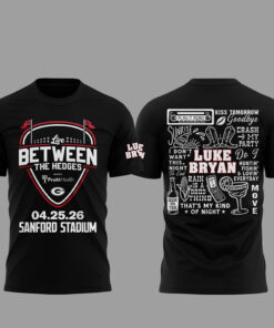 Luke Bryan x Jason Aldean 2026 Live Between The Hedges Black Shirt Version 1