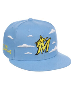 Miami Marlins The Simpsons Clouds 2026 Snapback Cap