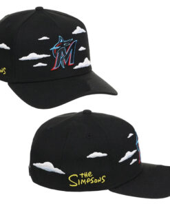 Miami Marlins The Simpsons Clouds Hat 2026
