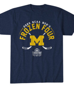 Michigan Men's Hockey 2026 Frozen Four T-Shirt