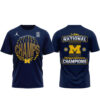 Michigan Wolverines 2 time NCAA Men’s Basketball National Champions 2026 Shirt