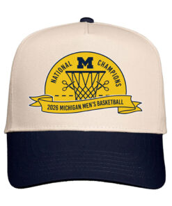 Michigan Wolverines Basketball 2025-26 National Champions Hat