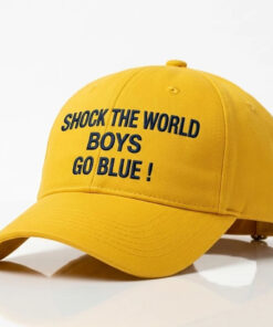 Michigan Wolverines Basketball Shock The World Boys Go Blue Hat