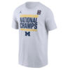 Michigan Wolverines Men's Basketball National Champions 2026 Celebration T-Shirt