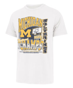 Michigan Wolverines Men's Basketball National Champions Graphic T-Shirt
