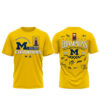 Michigan Wolverines NCAA Men's Basketball Champions 2026 Shirt