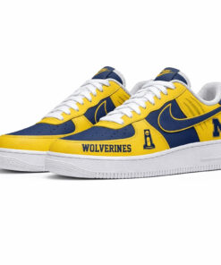 Michigan Wolverines National Champions 2026 Air Force 1 Shoes Sneakers