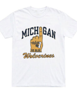 Michigan Wolverines Number One Were Go Blue Shirt