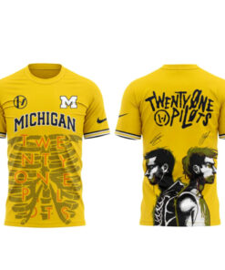Michigan Wolverines x Twenty One Pilots 2026 NCAA March Madness Music Festival Shirt