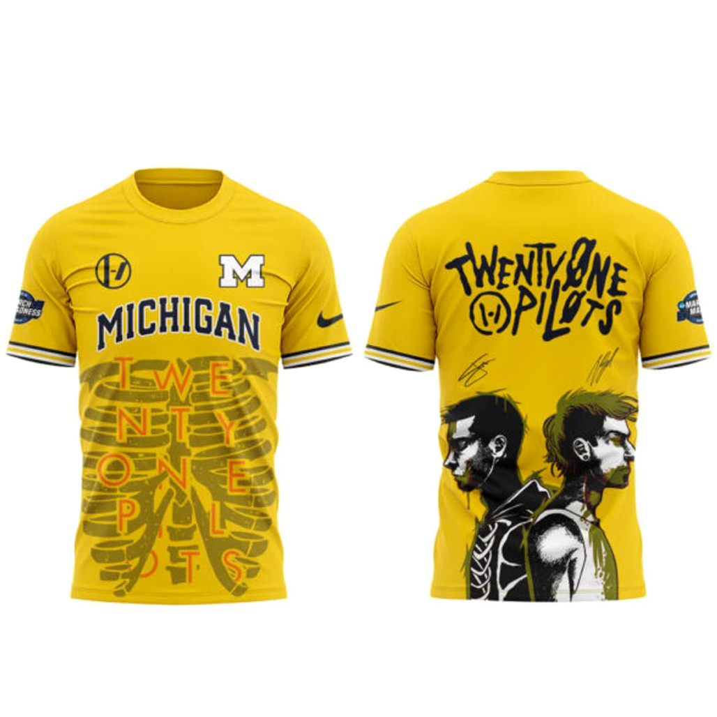 Michigan-Wolverines-x-Twenty-One-Pilots-2026-NCAA-March-Madness-Music-Festival-T-Shirt.jpg Michigan Wolverines x Twenty One Pilots 2026 NCAA March Madness Music Festival Shirt