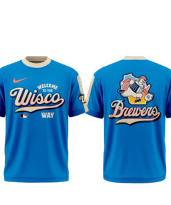 Milwaukee Brewers City Connect 2026 Welcome To The Wisco Way Shirt