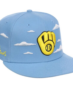 Milwaukee Brewers The Simpsons Clouds 2026 Snapback Cap