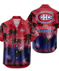 Montreal Canadiens Tropical 2026 Hawaiian Shirt