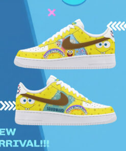 Movie Cartoon Spongebob Air Force 1 Shoes Sneakers