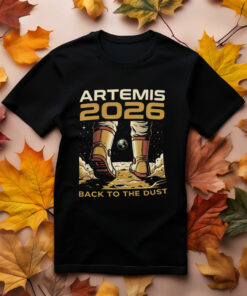 NASA Artemis 2026 Back To The Dust Shirt