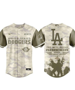 New York Dodgers Armed Forces Day Appreciation Night 2026 Baseball Jersey