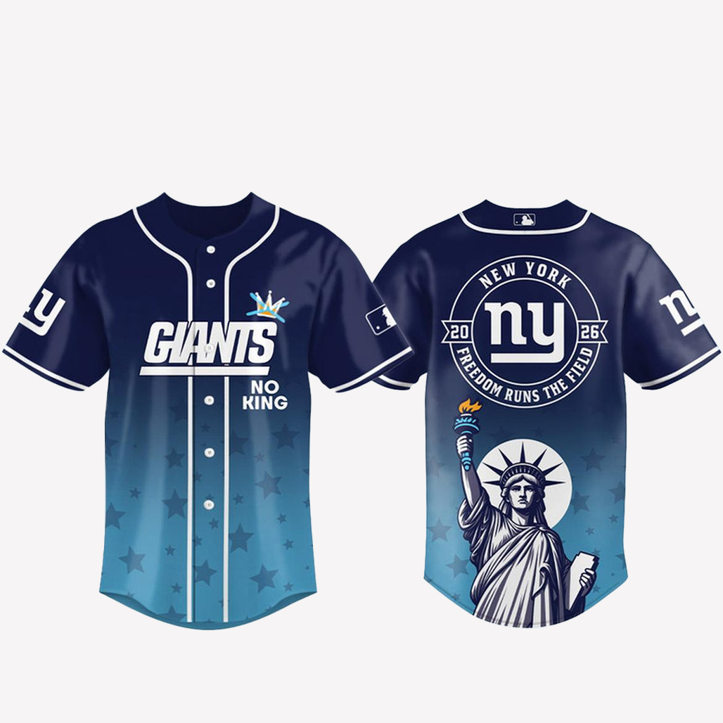 New-York-Giants-2026-No-Kings-Freedom-Runs-The-Field-Baseball-Jersey.jpg New York Giants 2026 No Kings Freedom Runs The Field Baseball Jersey