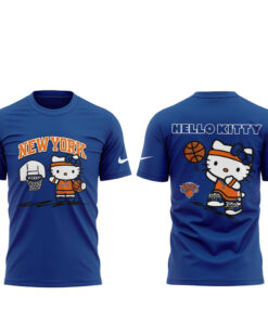 New York Knicks Hello Kitty 2026 Basketball Night Shirt