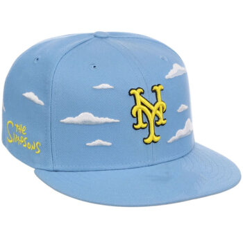 New York Mets The Simpsons Clouds 2026 Snapback Cap
