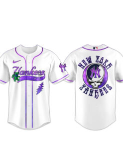 New York Yankees Grateful Dead Night 2026 Baseball Jersey