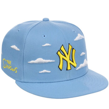 New York Yankees The Simpsons Clouds 2026 Snapback Cap