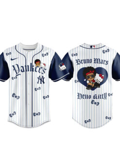 New York Yankees x Bruno Mars & Hello Kitty 2026 Baseball Jersey