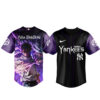 New York Yankees x Jujutsu Kaisen Night 2026 Yuta Okkotsu Baseball Jersey Version 2
