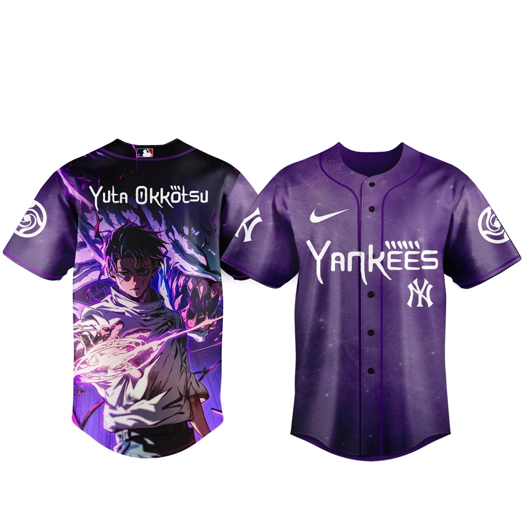 New-York-Yankees-x-Jujutsu-Kaisen-Night-2026-Yuta-Okkotsu-Baseball-Jersey.jpg New York Yankees x Jujutsu Kaisen Night 2026 Yuta Okkotsu Baseball Jersey