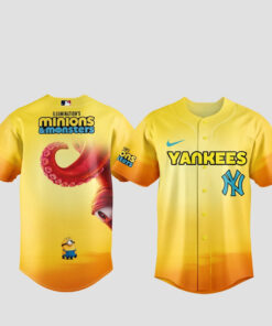 New York Yankees x Minions and Monsters 2026 Baseball Jersey