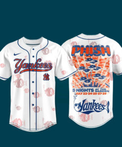 New York Yankees x Phish Summer Tour 2026 Baseball Jersey