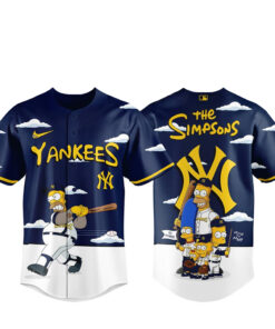 New York Yankees x The Simpsons 2026 Major Gameday Baseball Jersey