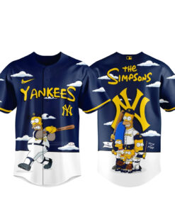 New York Yankees x The Simpsons Wonderbat 2026 Baseball Jersey