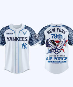 New York Yankees x US Air Force 79th Anniversary 2026 Baseball Jersey