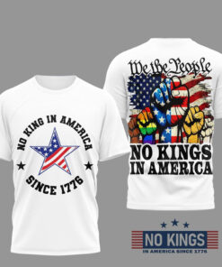 No Kings in America Since 1776 We The People Shirt
