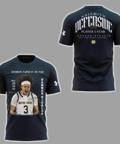 Notre Dame Fighting Irish Naismith Defensive Player Of The Year 2026 Shirt