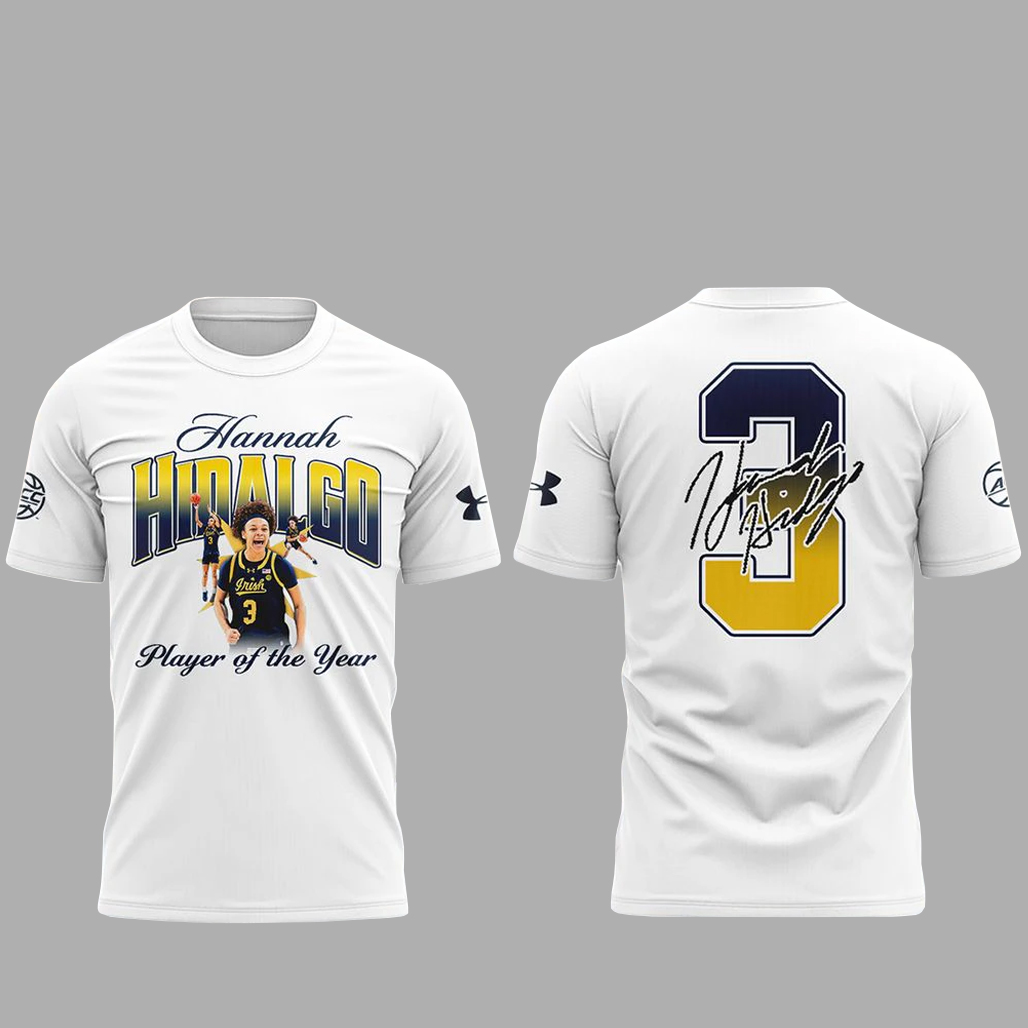 Notre-Dame-Womens-Basketball-Defensive-Player-Of-The-Year-White-Shirt.jpg Notre Dame Women’s Basketball Defensive Player Of The Year White Shirt