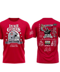 Ohio State Buckeyes x Luke Combs My Kinda Saturday Night Tour 2026 Shirt