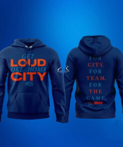 Oklahoma City Thunder 2026 Playoffs Get Loud Hoodie