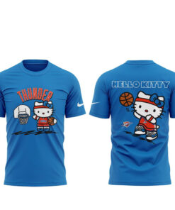 Oklahoma City Thunder Hello Kitty 2026 Basketball Night Shirt