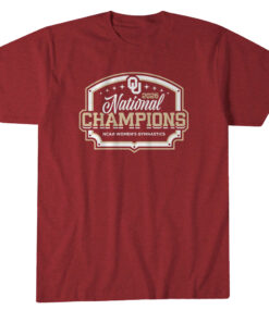 Oklahoma Women's Gymnastics 2026 National Champions T-Shirt