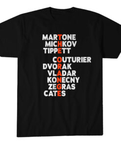 Philadelphia Flyers Hockey The Orange Names T-Shirt