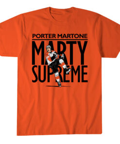 Philadelphia Flyers Porter Martone Marty Supreme T-Shirt