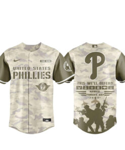 Philadelphia Phillies Armed Forces Day Appreciation Night 2026 Baseball Jersey
