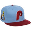 Philadelphia Phillies Baseball Simpsons Hoagie Snapback Cap 2026
