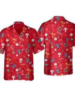 Philadelphia Phillies Tropical Floral Summer 2026 Hawaiian Shirt