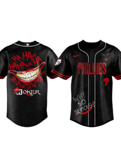 Philadelphia Phillies X Joker Game Night 2026 Baseball Jersey